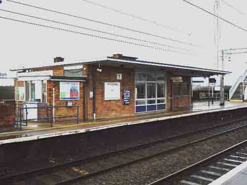 
Fig 3 - The station buildings