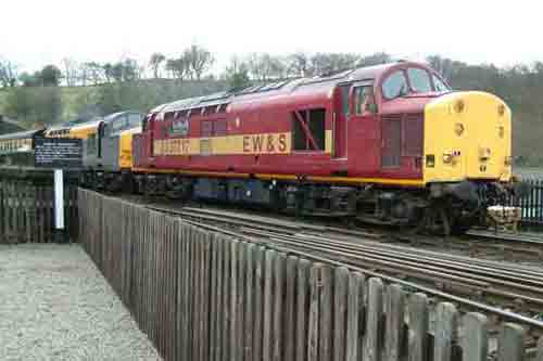 
Fig 5 - From the level crossing viewing area