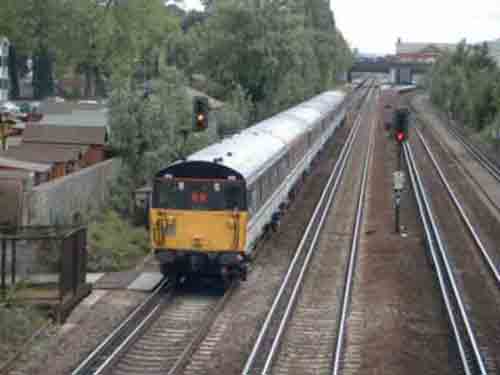 
Fig 2 -From the footbridge facing south