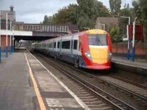 
Fig 4 - From the platforms looking north