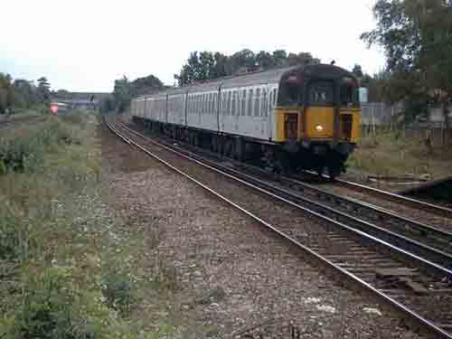 
Fig 6 - From the platform looking south