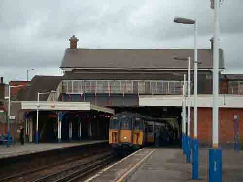 
Fig 5 - From the platform looking north