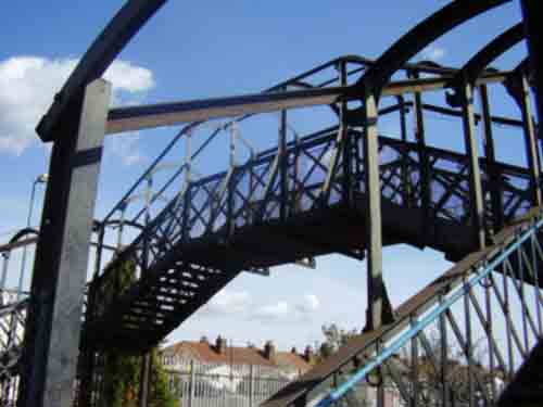 
Fig 4 - The footbridge