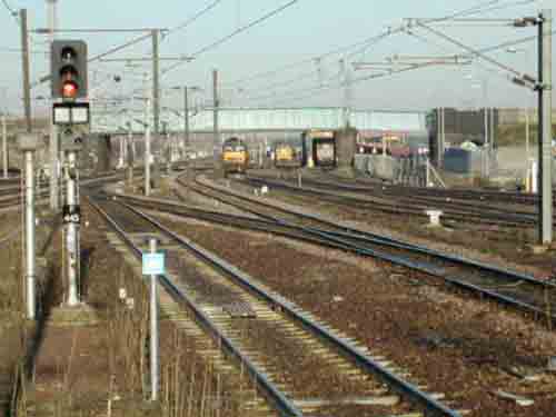 
Fig 1 - View from the Platforms looking north