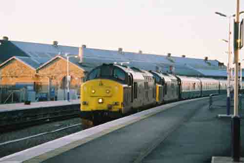 
Fig 3 - Looking towards the Former Lochgorm Loco Works