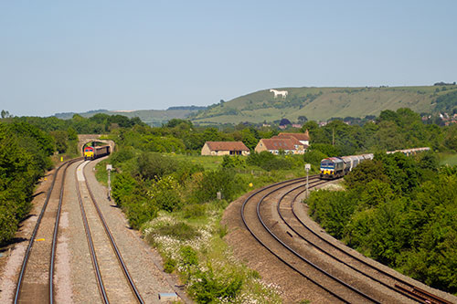 
Fig 3 - Looking east