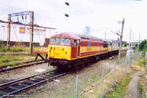 
Fig 3 - Looking towards the depot