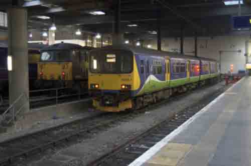 
Fig 3 - The loco stabling facilities at opposite platform 15 - <i>Photo by Marcus Dawson</i>