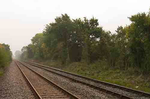 
Fig 8 - Looking east - eastern footpath #2