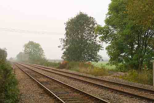 
Fig 3 - Looking west - western footpath