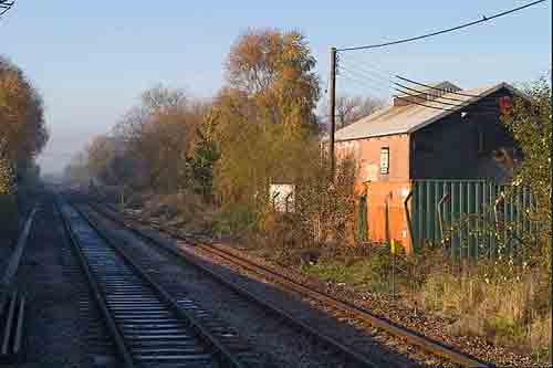 
Fig 1 - Looking west - station