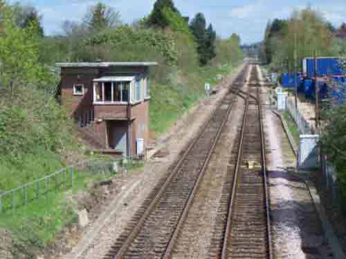 
Fig 3 - Looking east