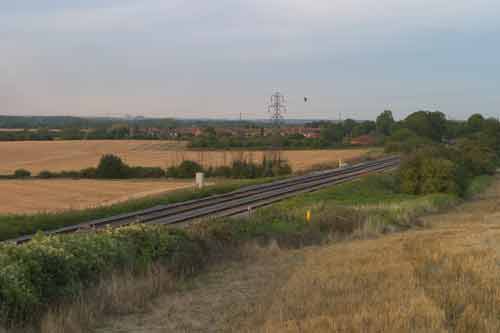 
Fig 4 - Looking east