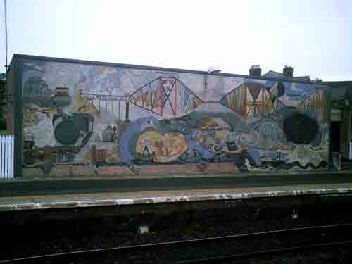 
Fig 5 - Station Mural